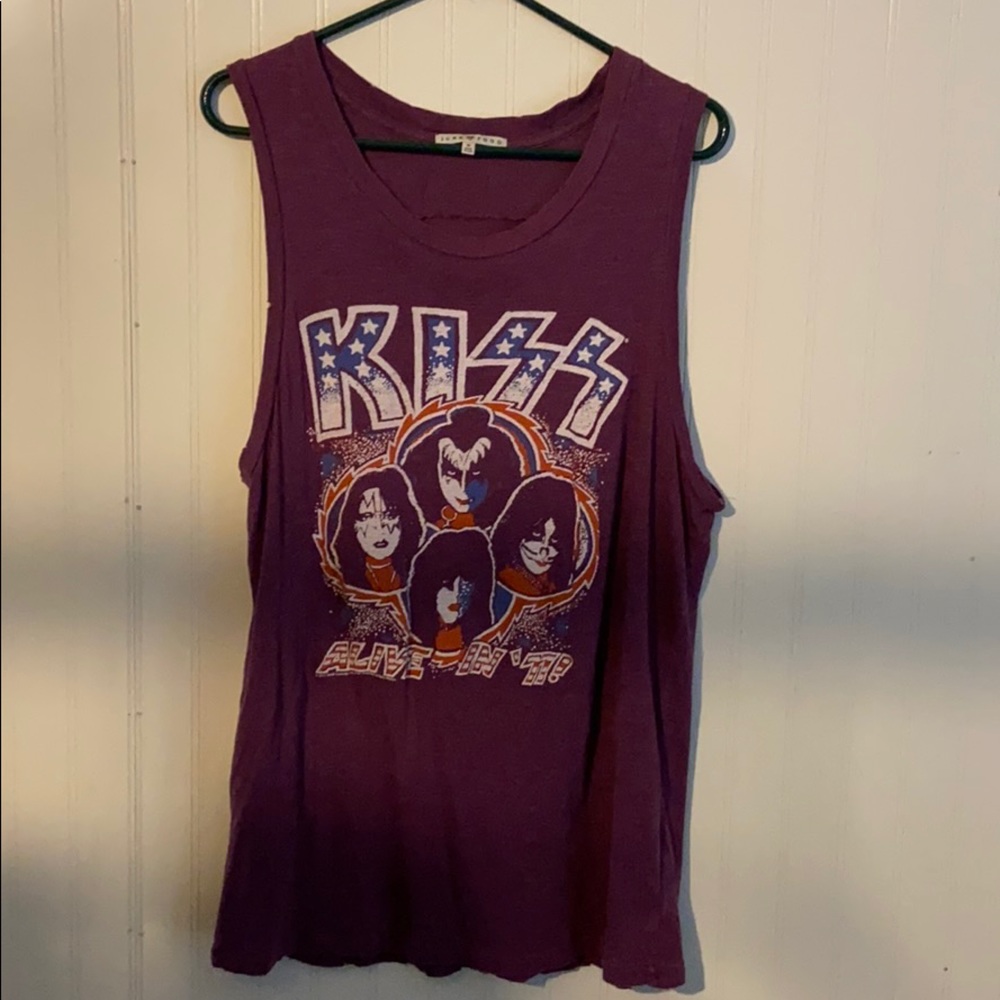 Kiss tank top